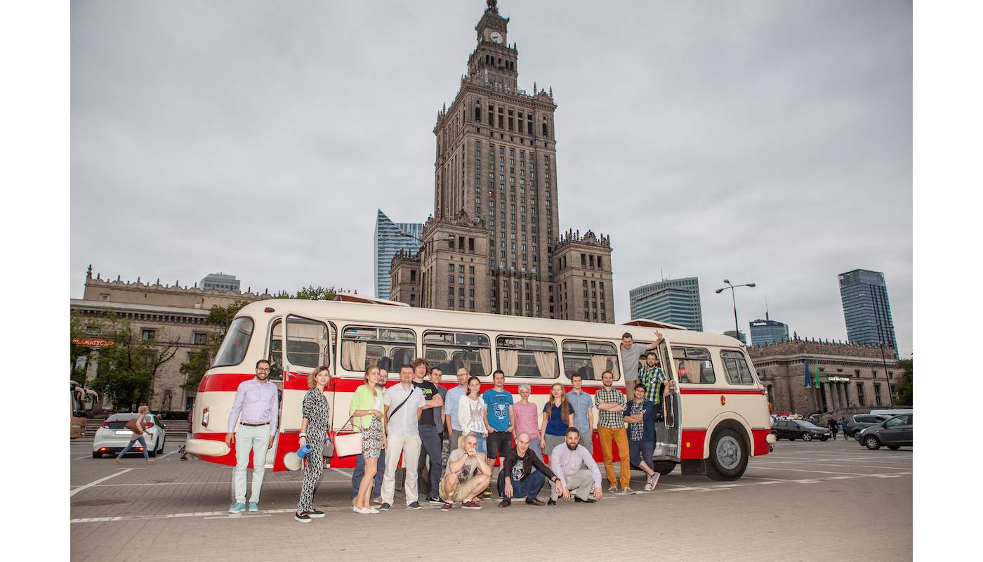 the SoftwareMill team in Warsaw
