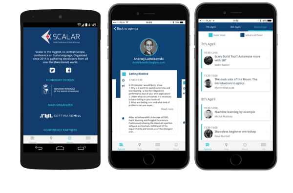 Scalar Conference Mobile App