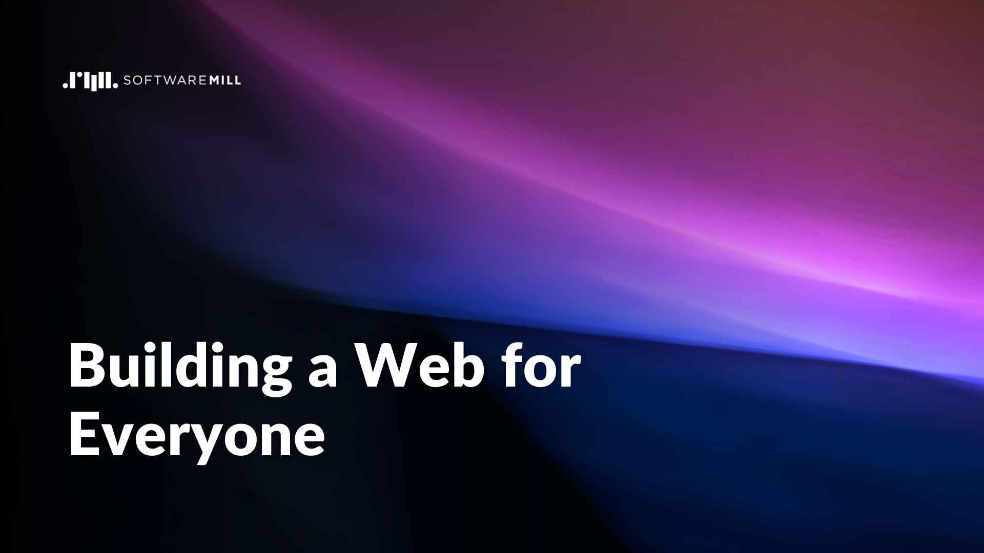 Building a Web for Everyone webp image