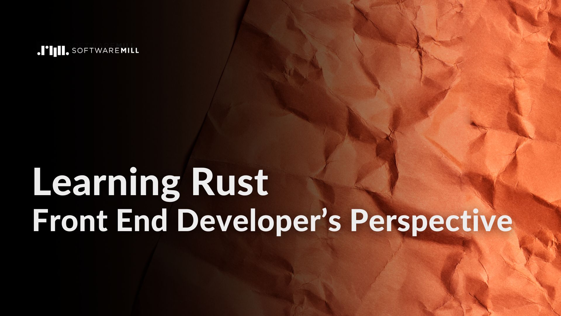 Learning Rust - Front End Developer’s Perspective webp image