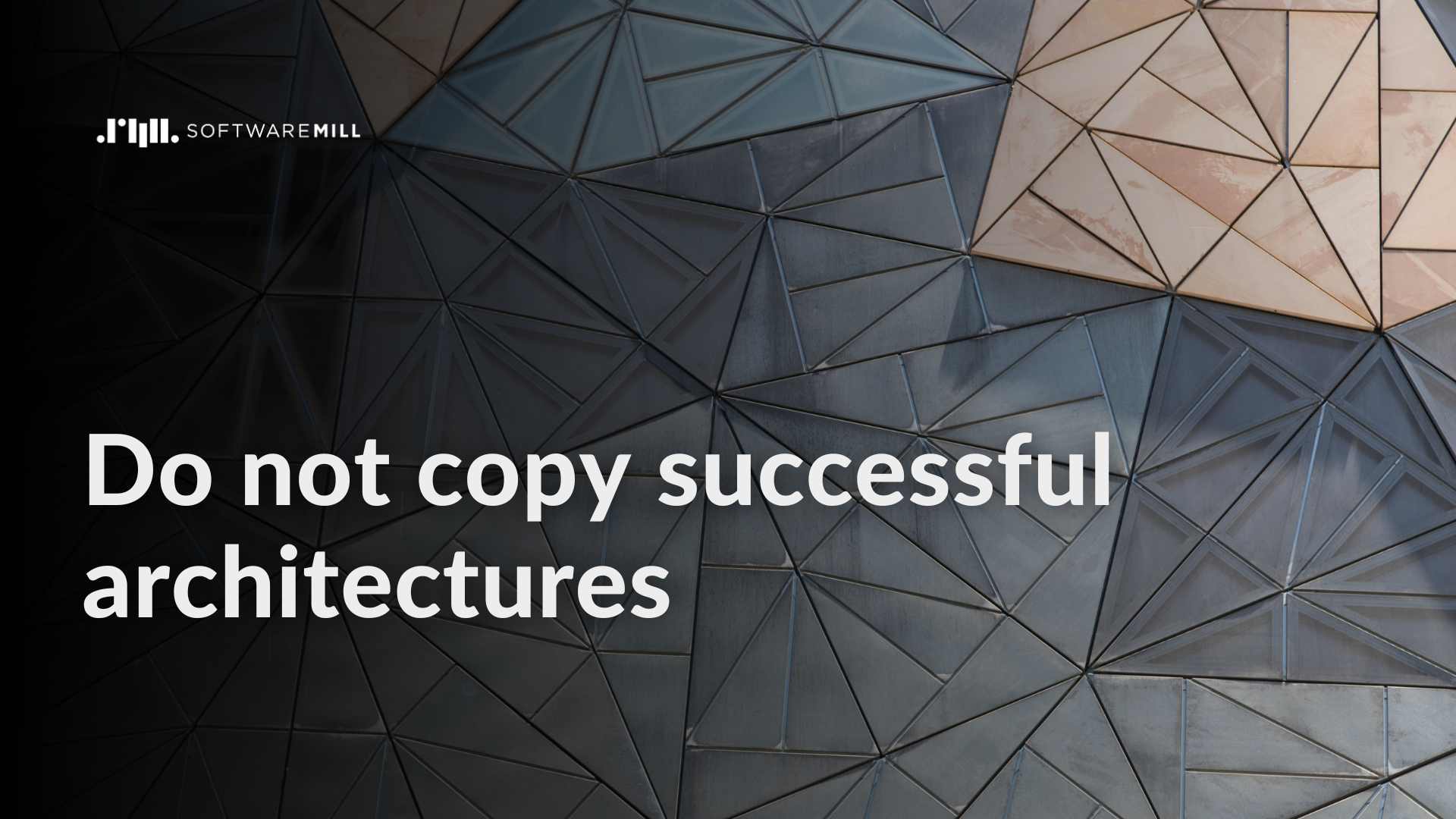Do not copy successful architectures webp image