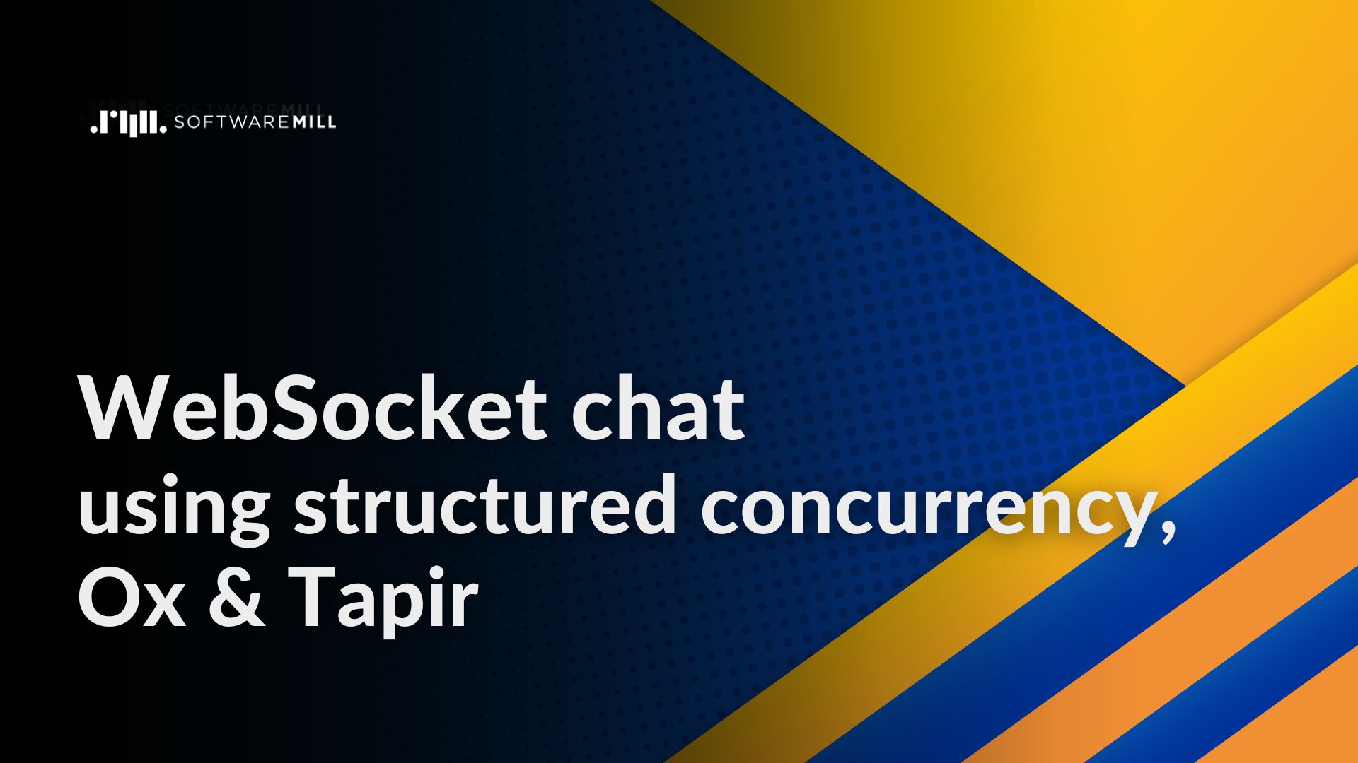 WebSocket chat using structured concurrency, Ox & Tapir webp image