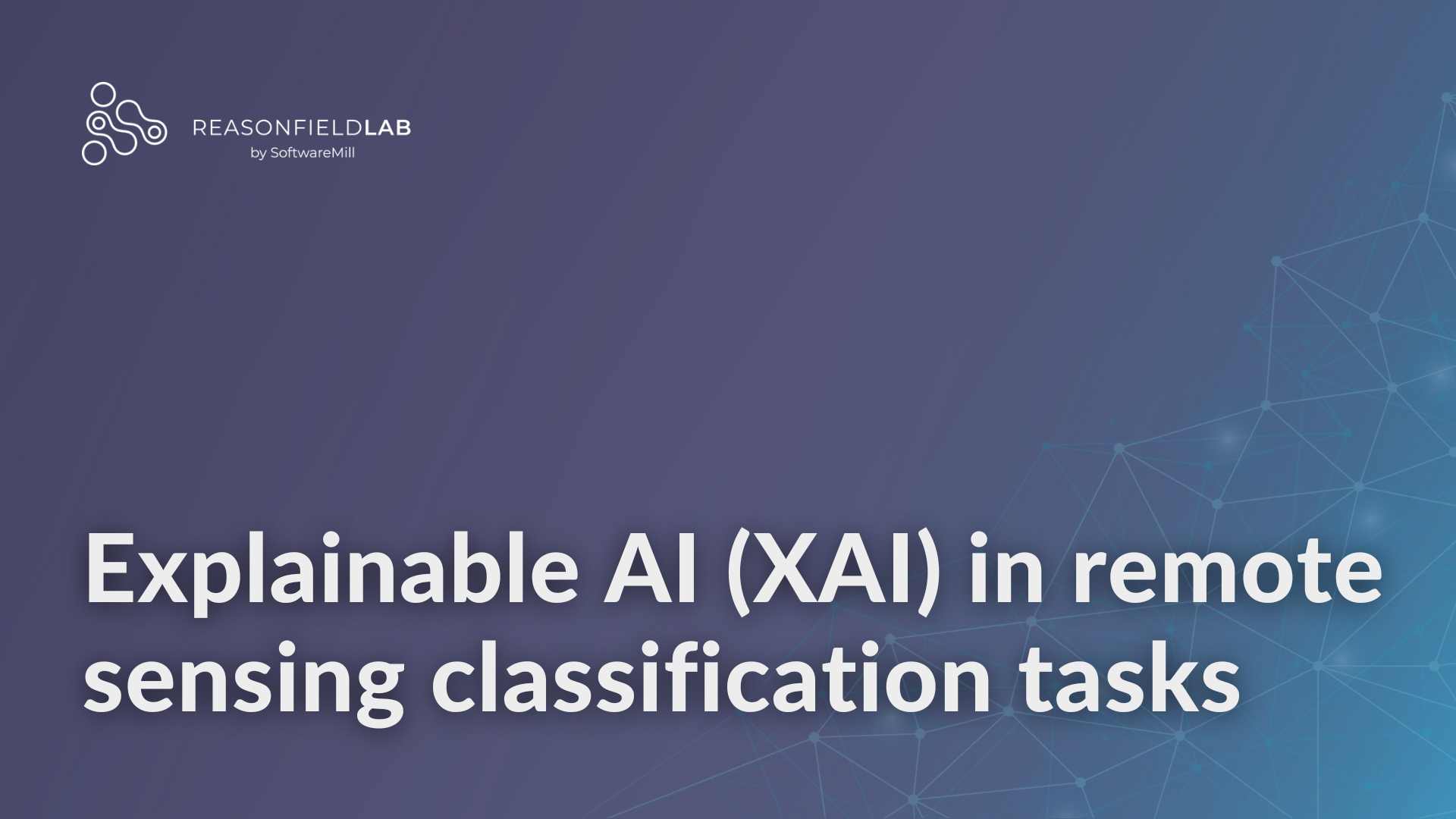 Explainable AI (XAI) in remote sensing classification tasks webp image