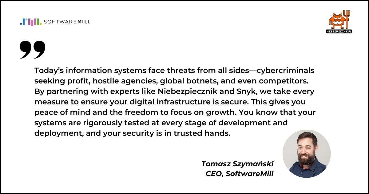 Tomasz Szymański quote