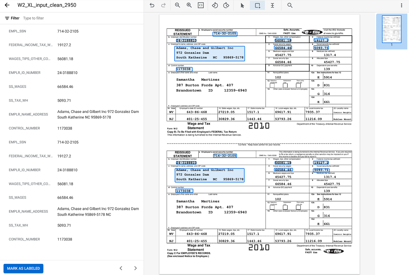 Document AI from Google