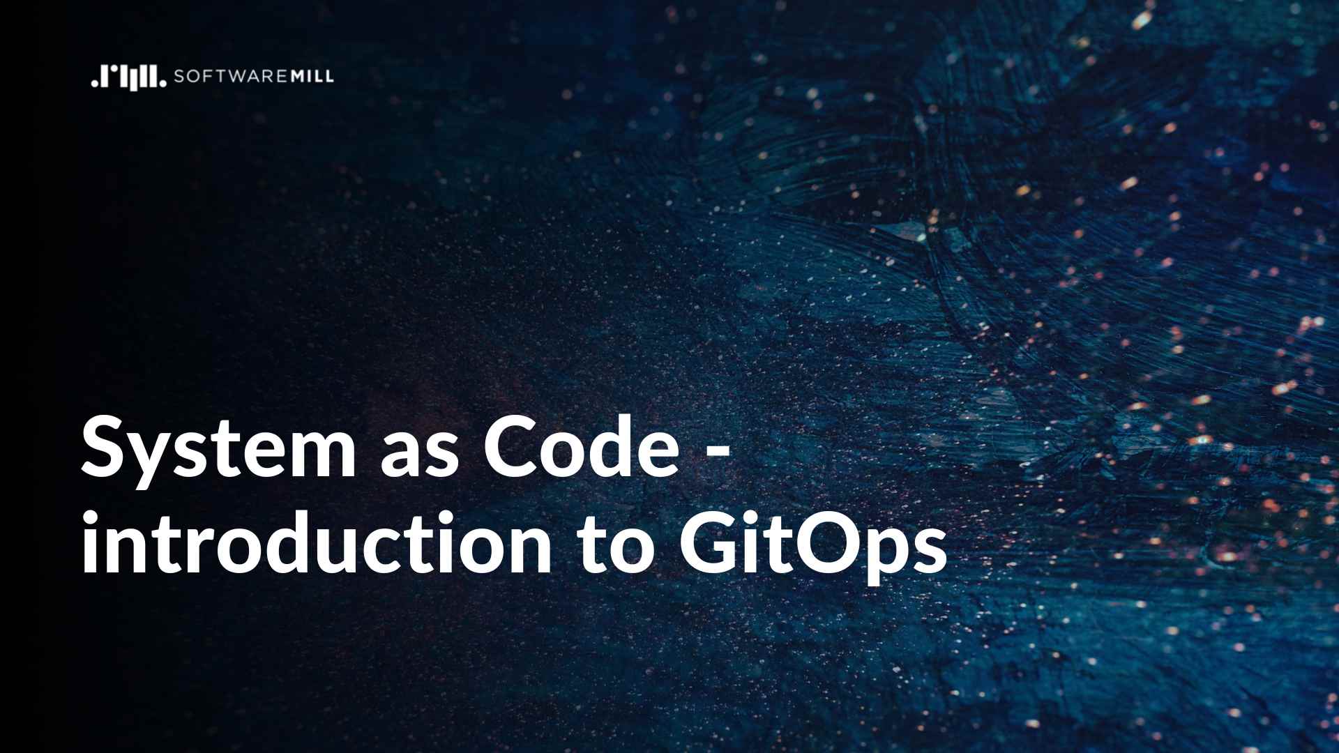 System as Code - introduction to GitOps webp image