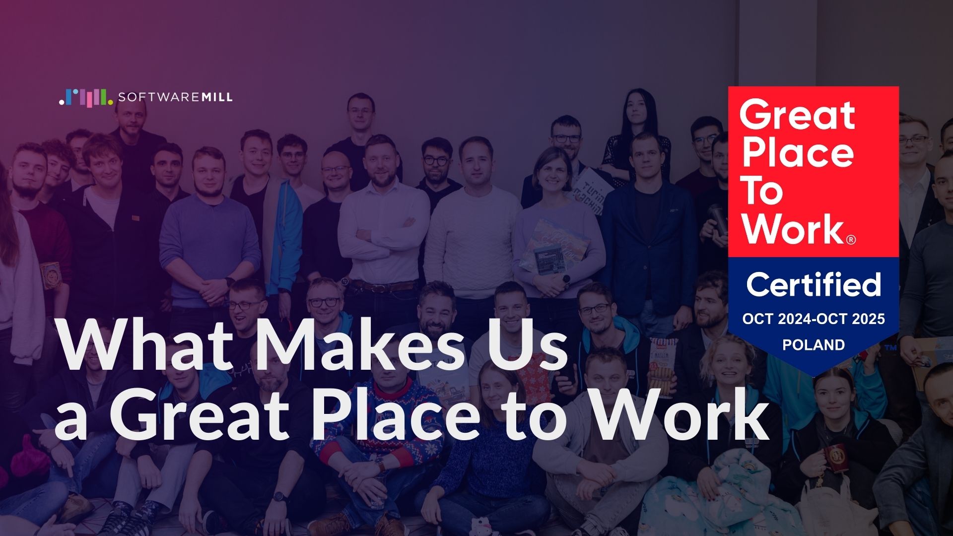 SoftwareMill Among the Best Places to Work in Poland webp image