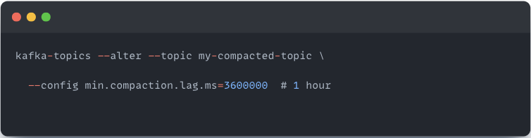 kafka compacted topics