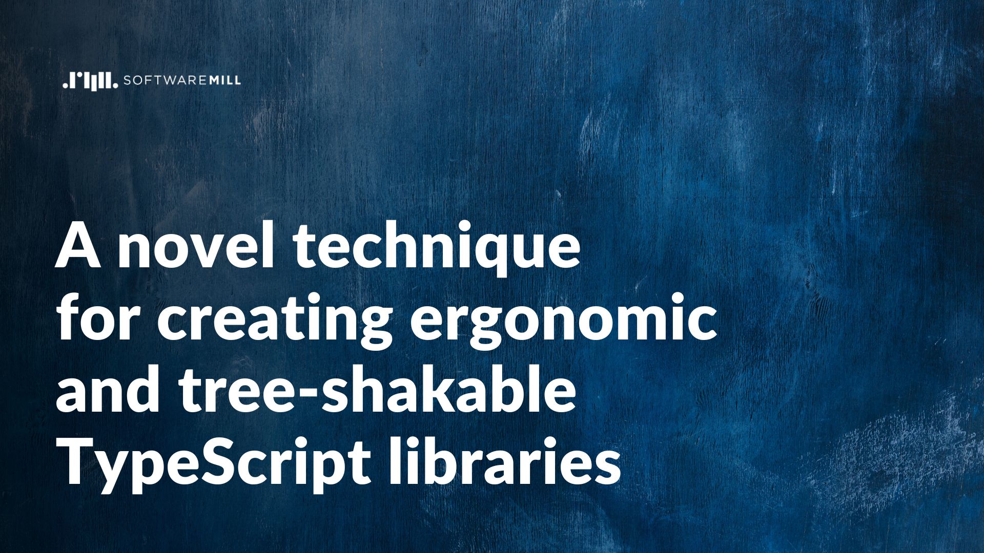 A novel technique for creating ergonomic and tree-shakable TypeScript libraries webp image