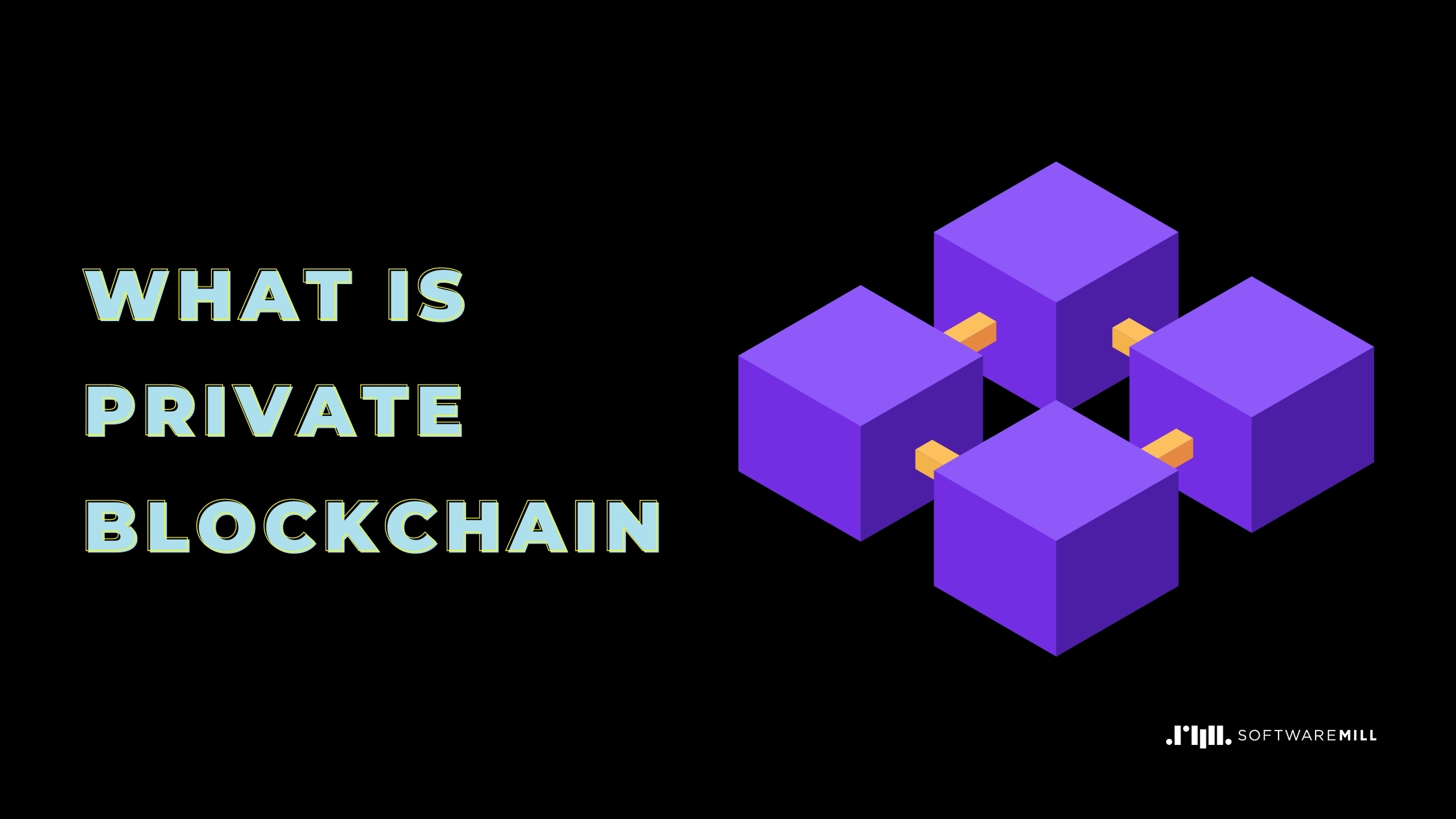 What is a private blockchain and why do you need it?